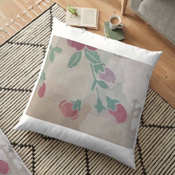 Colourful design fitting for people who loves Floral or Leaf Motif. Floor Pillow