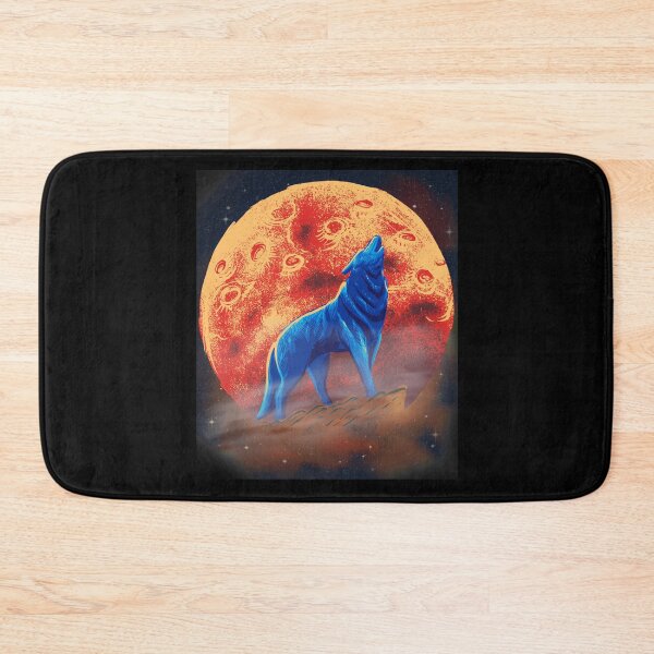 Item preview, Grey Wolf Hunting Ground Icy Moon Forest designed and sold by FucaGirl.