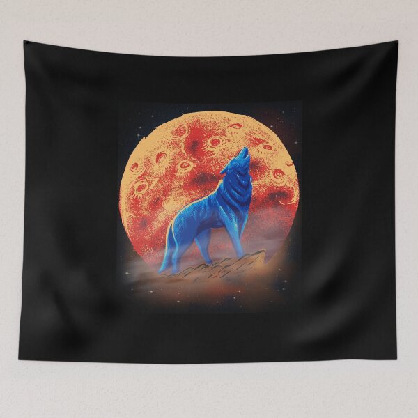 Item preview, Grey Wolf Hunting Ground Icy Moon Forest designed and sold by FucaGirl.