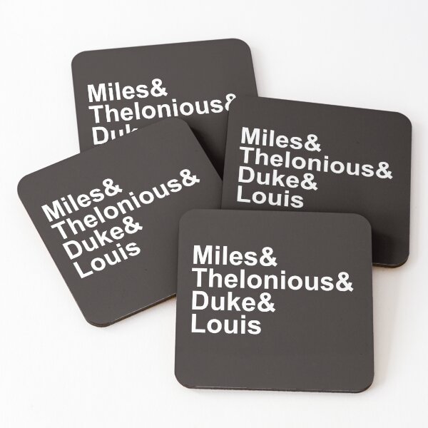 Item preview, Great jazz musicians designed and sold by MountSitka.