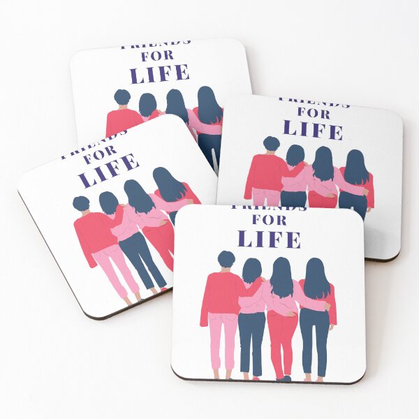 Item preview, friends for life designed and sold by GeeBezz.