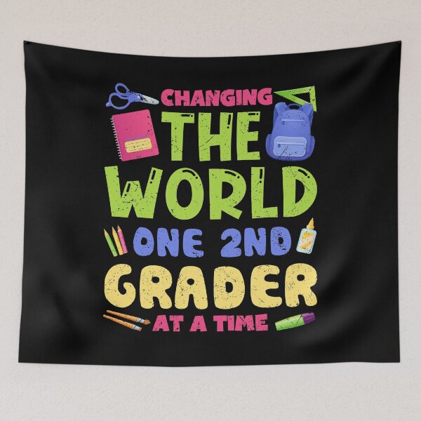 Item preview, Funny 2nd Grade Teaching Changing The World Back To School designed and sold by elisamarez97.