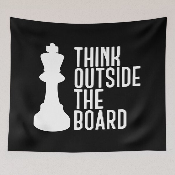 Item preview, Chess Lovers Gift - Think Outside The Board designed and sold by kcaandwu.