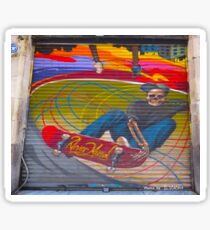 Skateboarding Sticker
