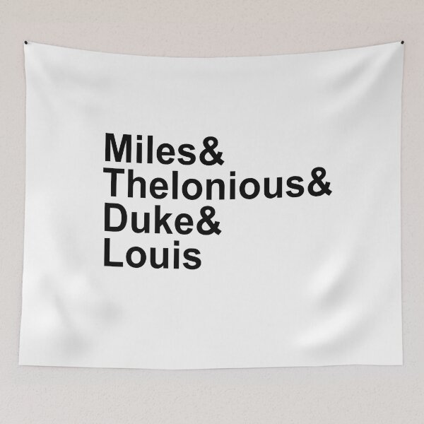 Item preview, Great jazz musicians designed and sold by MountSitka.