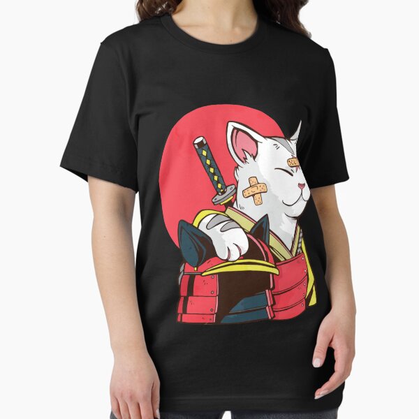 Item preview, Japanese Samurai Cat Irezumi Ninja, Kawaii Graphic designed and sold by AladineAK.
