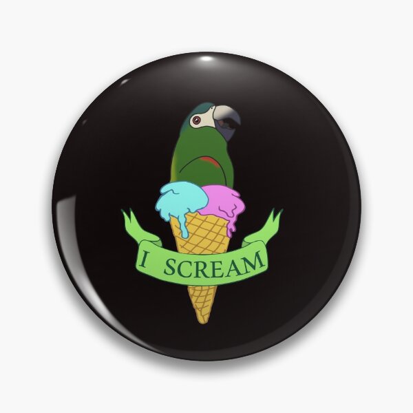 Item preview, Ice cream Hahn's Macaw I scream designed and sold by FandomizedRose.
