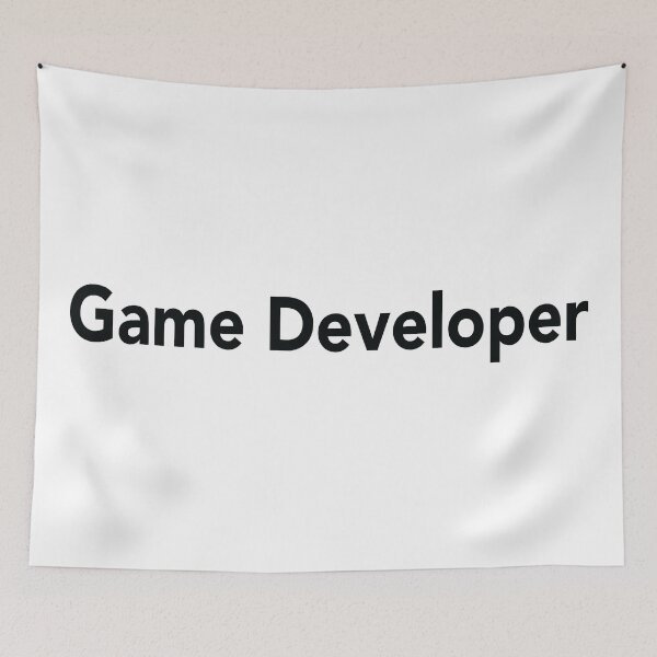 Item preview, Game Developer designed and sold by WordsGamersUse.
