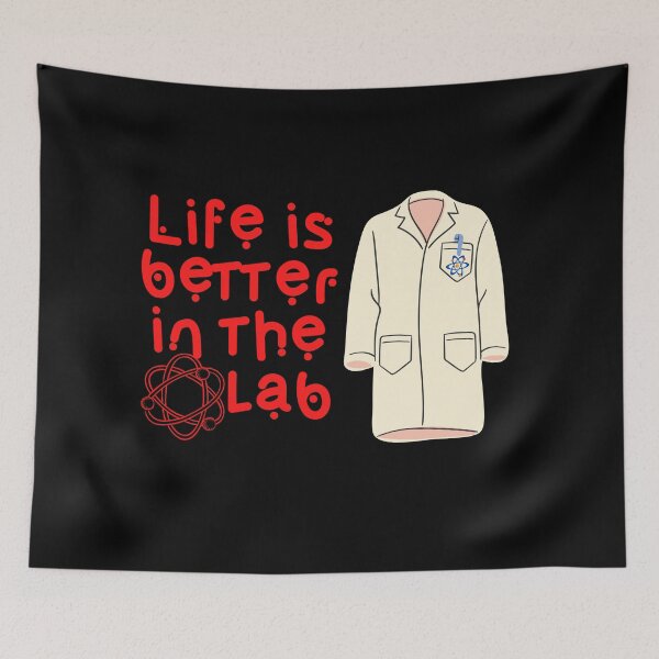 Item preview, Life is better in the lab designed and sold by SalxSal.