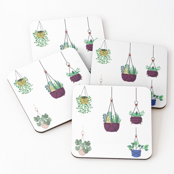 Item preview, Hanging Planters - Plants Watercolor  designed and sold by Magic-Stone.