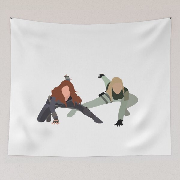 Item preview, a fighting pose (sisters) designed and sold by designsbysara58.