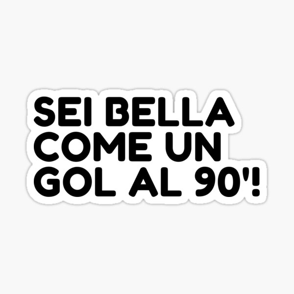 Aperçu de l'œuvre SEI BELLA VENEZ UN GOL AL 90'! créée et vendue par AdrianMentor.