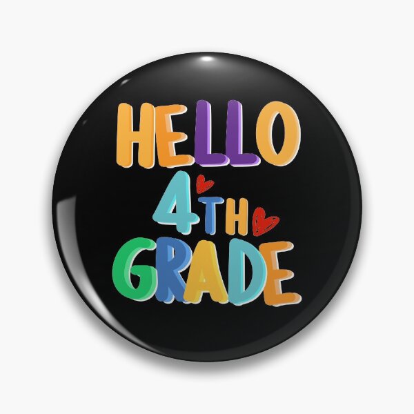 Item preview, Hello 4th Grade Cute Back To School For Kids Gift 1st Day Of School, Kindergarten, Pre-K, Preschool For Kids designed and sold by dianoo.