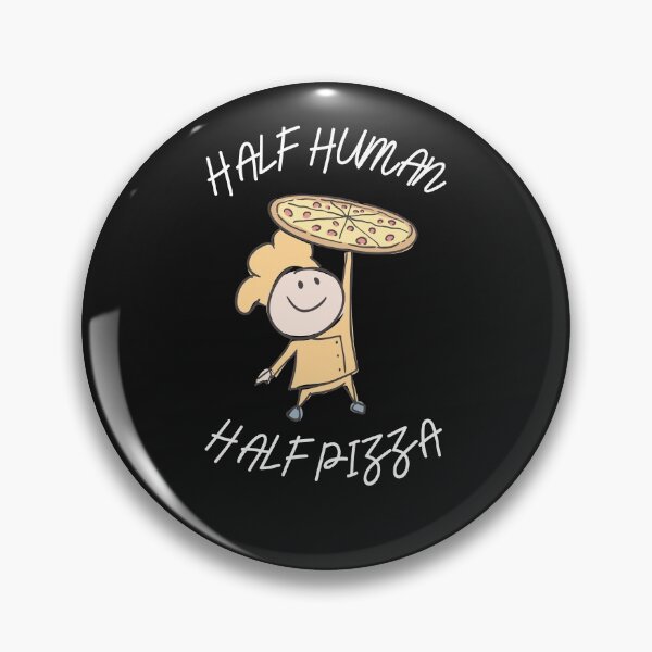 Item preview, Half Human Half Pizza designed and sold by OliOuterBrands.