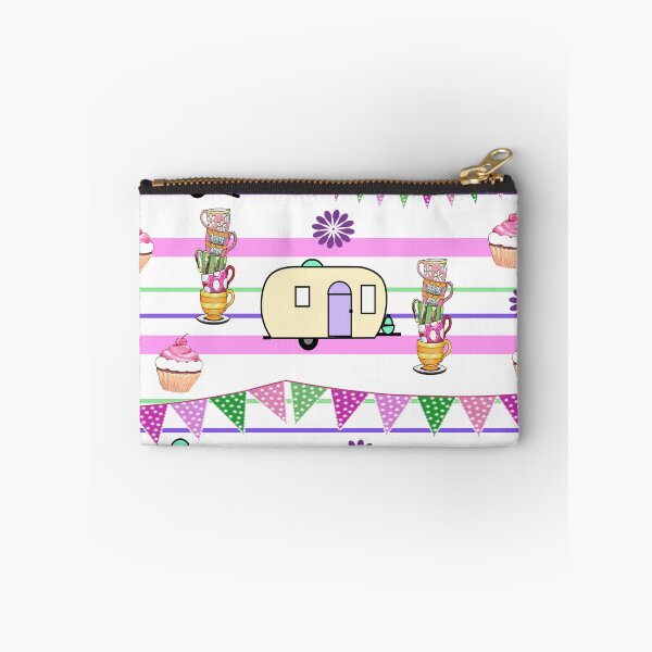 Item preview, Doodles Ditsy Vintage Caravan Tea Party designed and sold by OByD.