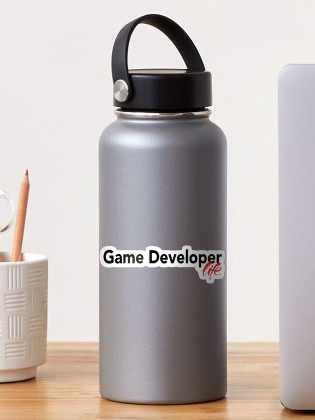 Game Developer Life Sticker for Sale by WordsGamersUse