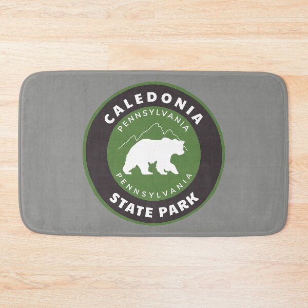 Item preview, Caledonia State Park Pennsylvania - PA Badge with a Mountain Bear Roundlet designed and sold by palmettodigital.