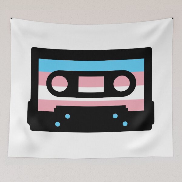 Item preview, Pride Cassette - Trans designed and sold by thesassypanda.