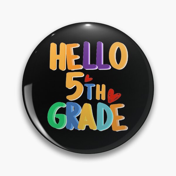 Item preview, Hello 5th Grade Cute Back To School For Kids Gift 1st Day Of School, Kindergarten, Pre-K, Preschool For Kids designed and sold by dianoo.