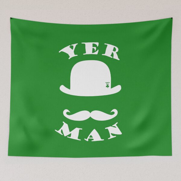 Item preview, Yer Man Bowler Hat designed and sold by irishorbust.