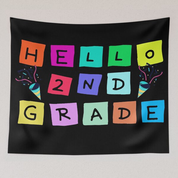 Item preview, HELLO SECOND GRADE CLASSIC SHIRT - GET IT NOW !! designed and sold by JMVasquez.