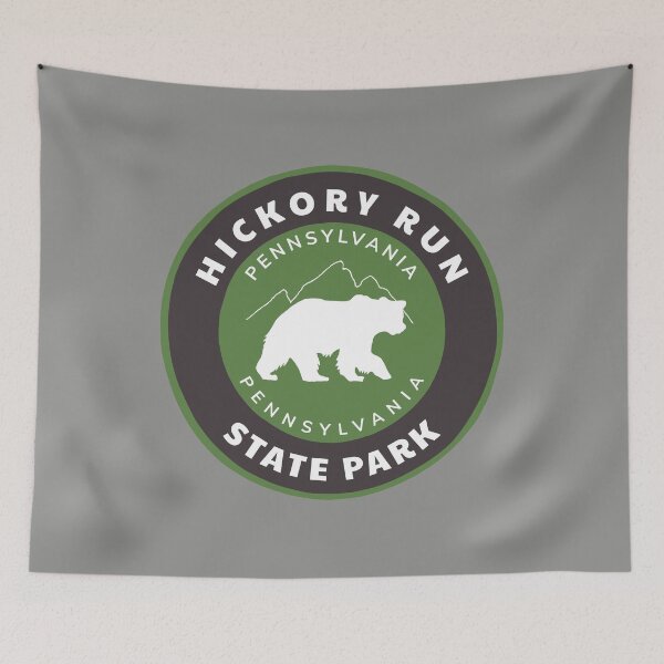 Item preview, Hickory Run State Park Pennsylvania - PA Badge with a Mountain Bear Roundlet designed and sold by palmettodigital.