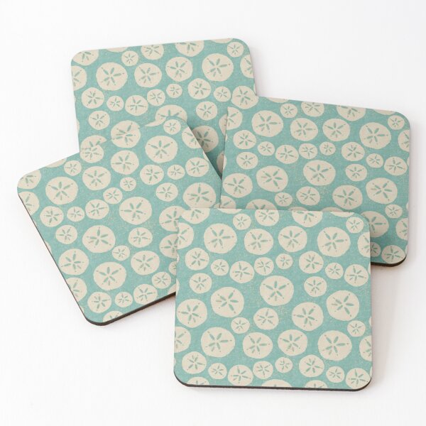 Item preview, Sand Dollars on Teal designed and sold by Pam Brisse.