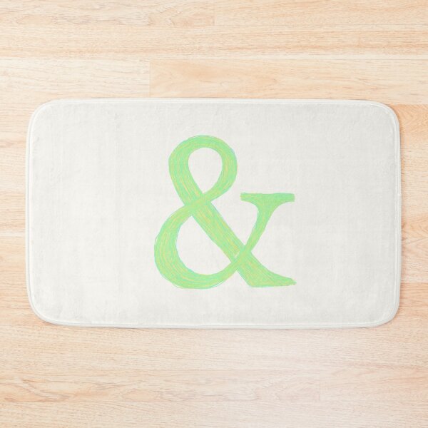 Item preview, & Ampersand (pastel yellow green) designed and sold by MentaLee.
