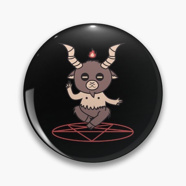 Item preview, Cute Sigil Baphomet Pentagram Occult Satanic Goat Head Devil designed and sold by enjoytheshirt.