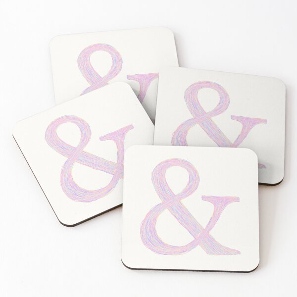 Item preview, & Ampersand (pastel pink) designed and sold by MentaLee.