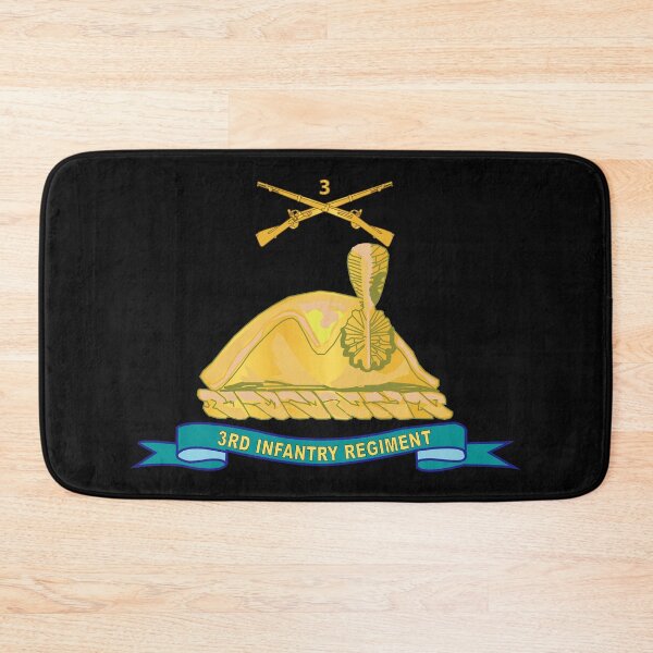 Item preview, Army - 3rd Infantry Regiment - Gold - w Br - Ribbon designed and sold by Military Insignia Products.