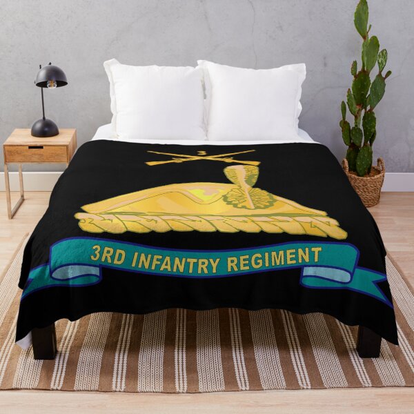 Item preview, Army - 3rd Infantry Regiment - Gold - w Br - Ribbon designed and sold by Military Insignia Products.