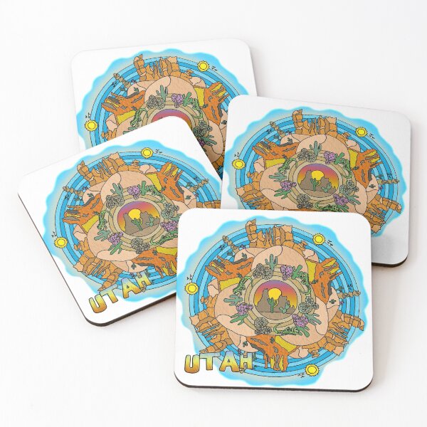 Item preview, Utah Desert Southwest Themed Mandala designed and sold by gorff.