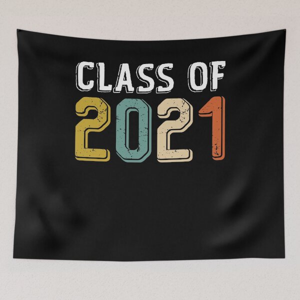 Item preview, Class of 2021 College University High School Senior Graduate Retro designed and sold by kristazzsa112.