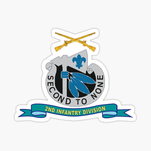 2nd Infantry Division Stickers for Sale | Redbubble