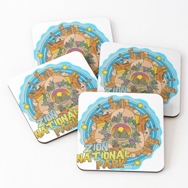 Item preview, Zion National Park Desert Themed Mandala designed and sold by gorff.