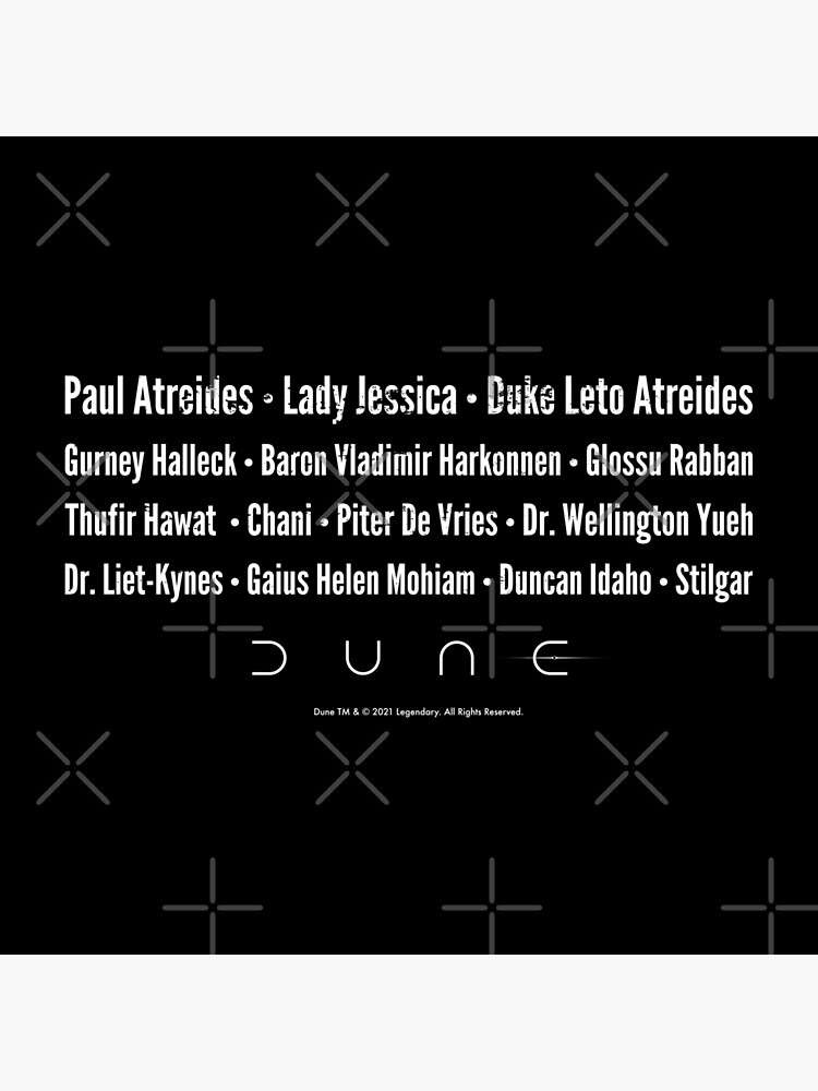 Dune movie characters by Eenig