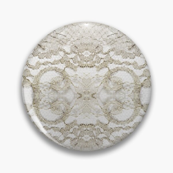 Item preview, Off White Symmetric Floral Lace Pattern  designed and sold by LaceySkies.