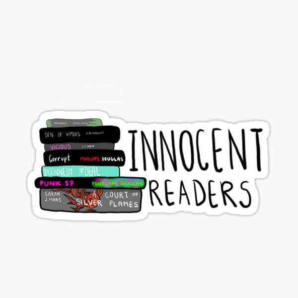 Innocent readers books Sticker