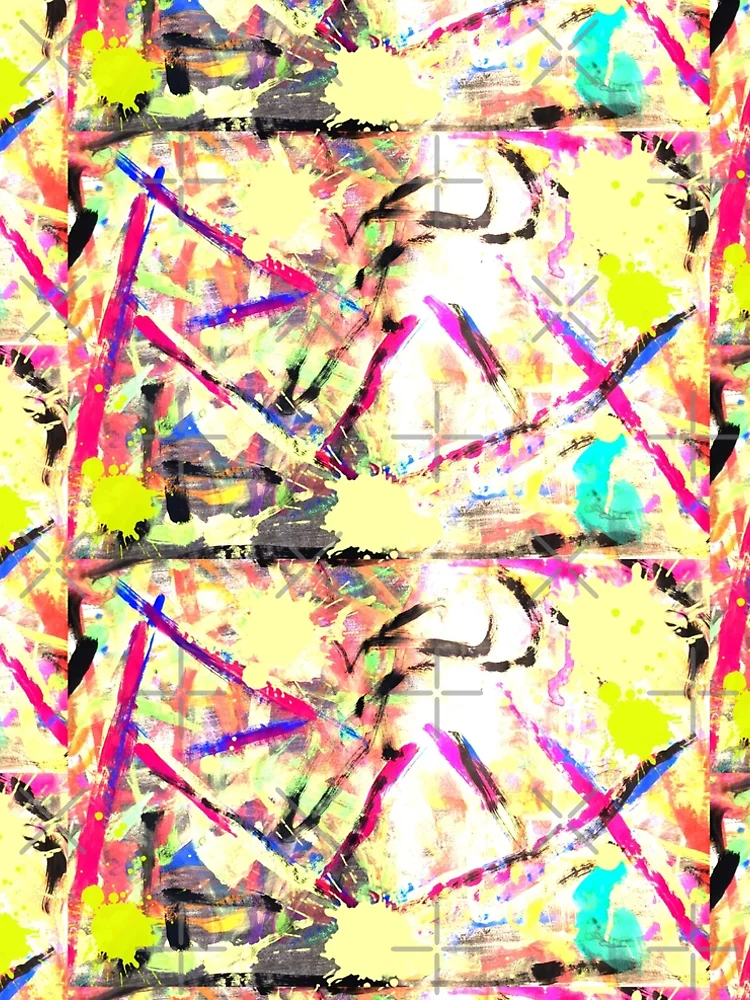 Thumbnail 5 of 5, A-Line Dress, Abstract Rox designed and sold by R0X Designs .