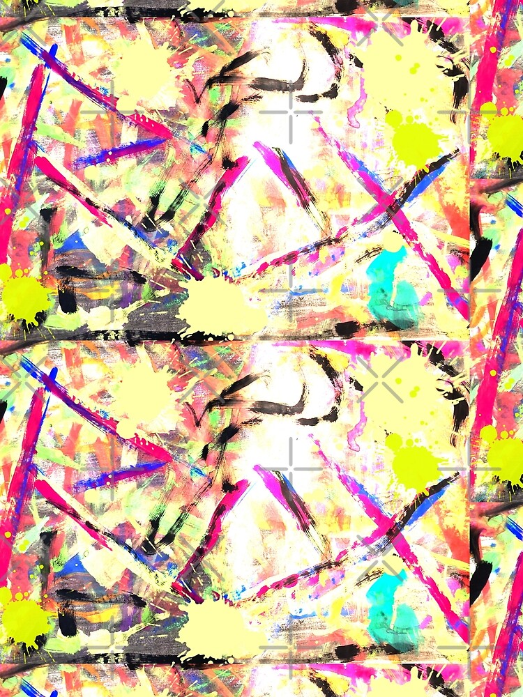 Thumbnail 3 of 3, Scarf, Abstract Rox designed and sold by Roxbuc.