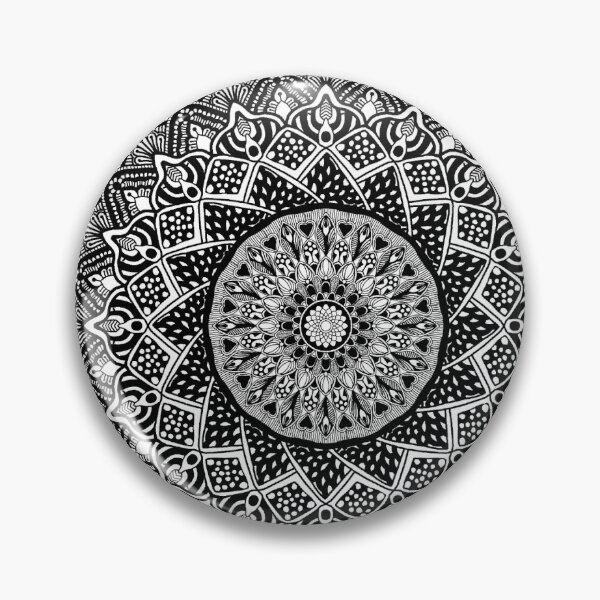 Item preview, Black and White Mandala  designed and sold by GRyZeo.
