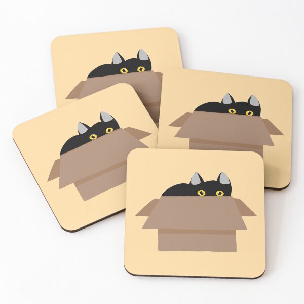 Item preview, Black Cat in Box designed and sold by Lizzamour.