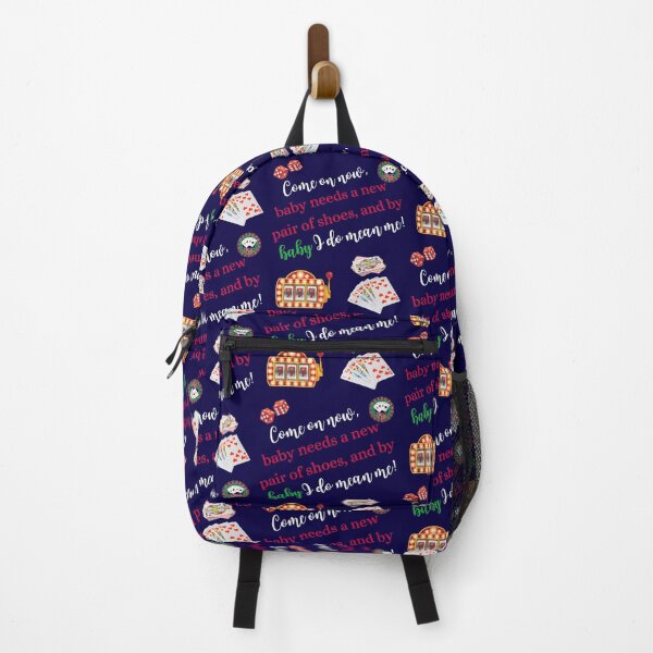 On Now Casino Gaming Poker Slot Machine Gambling " Backpack for