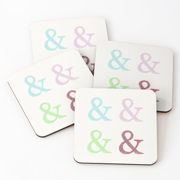 Item preview, & Ampersand (x4 pastel) designed and sold by MentaLee.