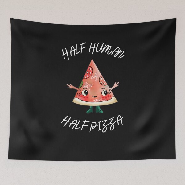 Item preview, Half Human Half Pizza designed and sold by OliOuterBrands.