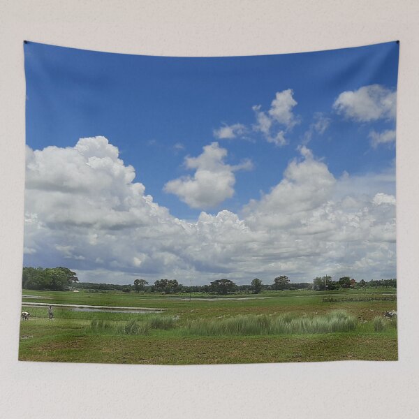 Item preview, countryside cloudy sky view designed and sold by vidyaroul.