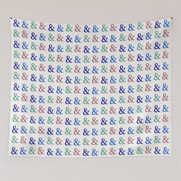 Item preview, & Ampersand (x4 bright dark) designed and sold by MentaLee.