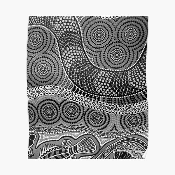 Art aborigène australien Poster