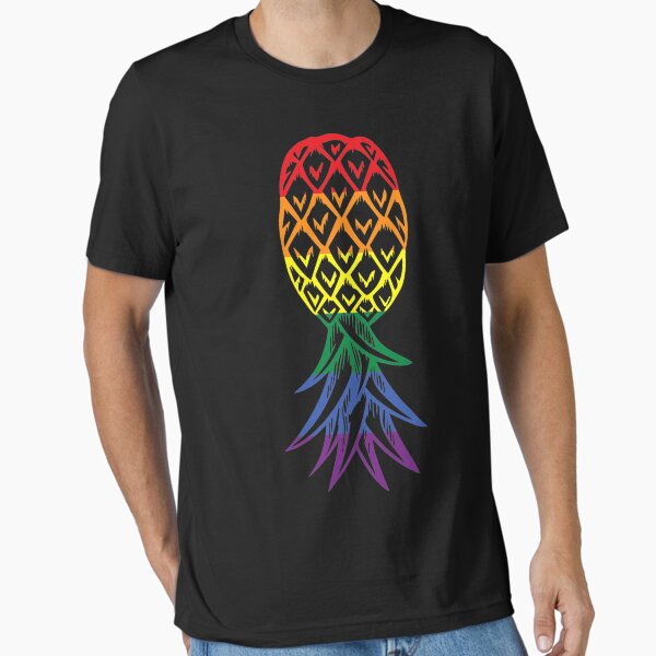 Item preview, Pineapple Upside Down  Rainbow  Lgbt Swinger designed and sold by habibatihmad.